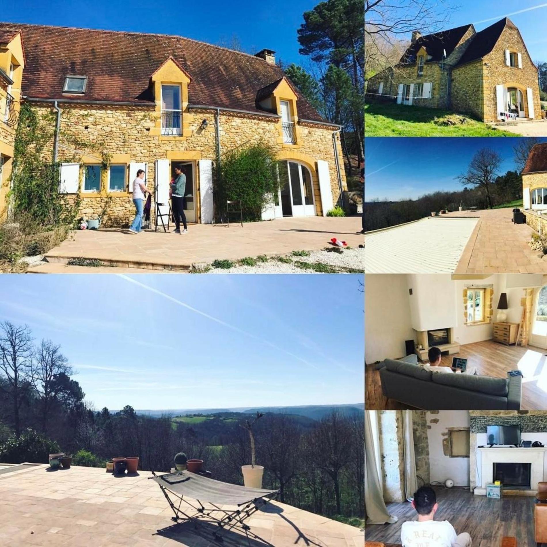 Luxury Chateau W. Pool & Hot Tub In Dordogne Бенак-е-Казнак Екстериор снимка